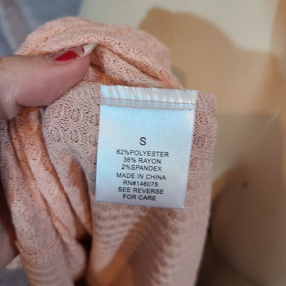 Sweet Romeo Pink Tunic Top Size Small - Picture 5 of 5